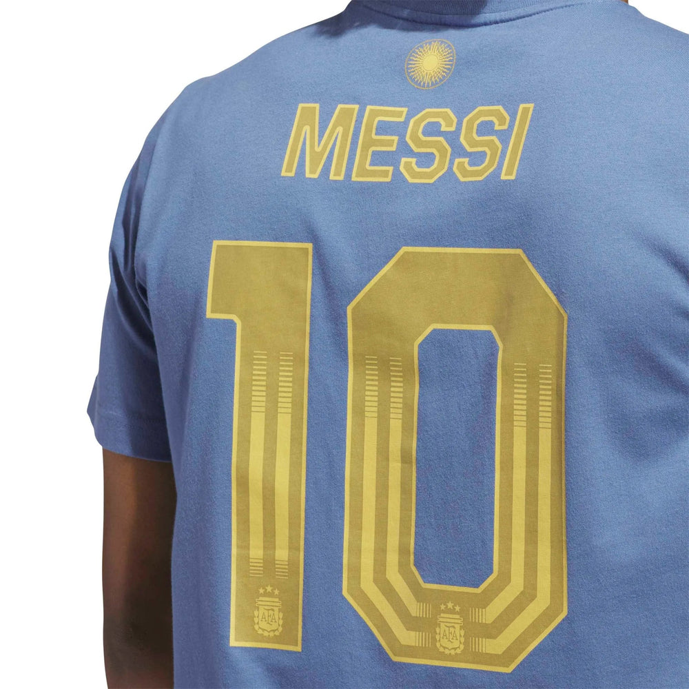 2026 Argentina Men's Messi Name And Number Tee  / Adidas