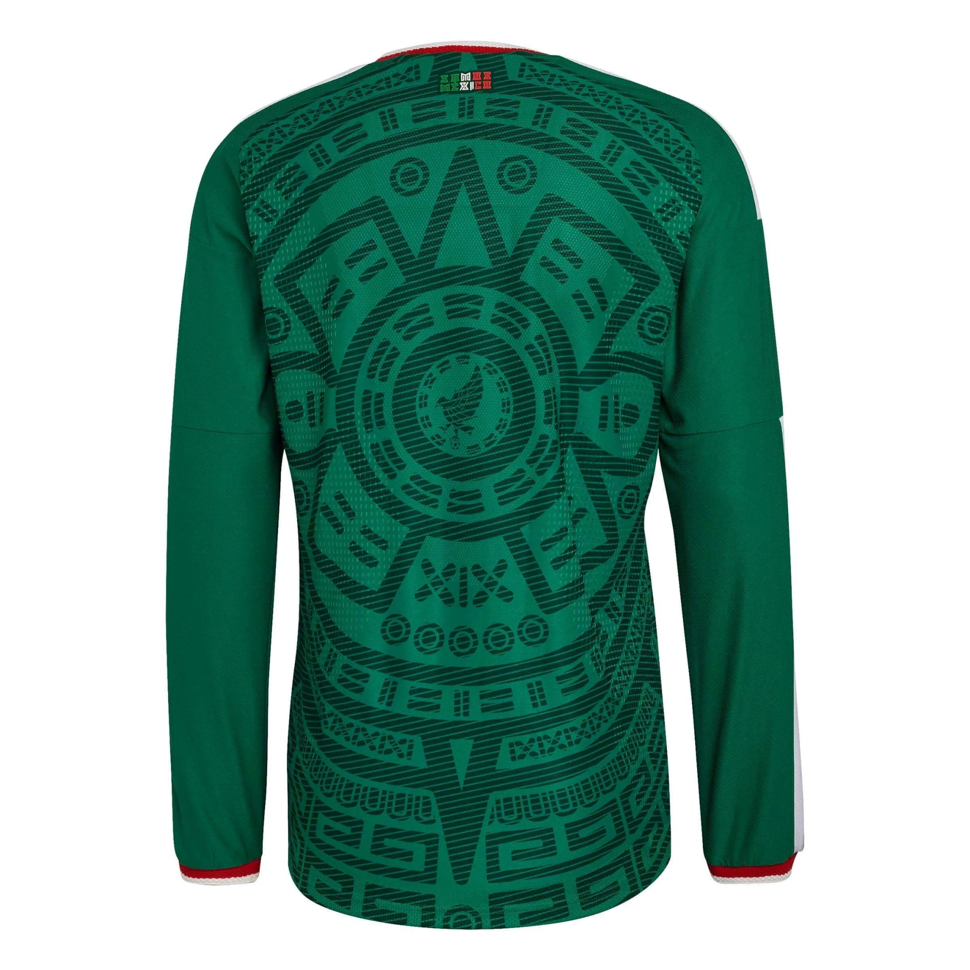 2026 Mexico Men's Authentic Home Long-Sleeve Soccer Jersey  / Adidas