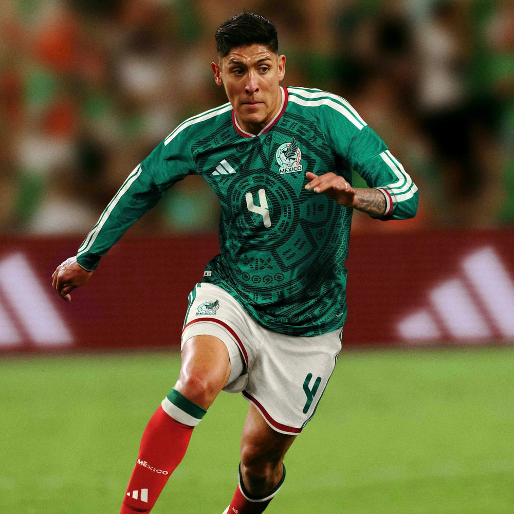 2026 Mexico Men's Authentic Home Long-Sleeve Soccer Jersey  / Adidas