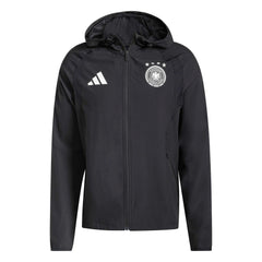 2026 Germany Men's Tiro Travel Full Zip Windbreaker  / Adidas