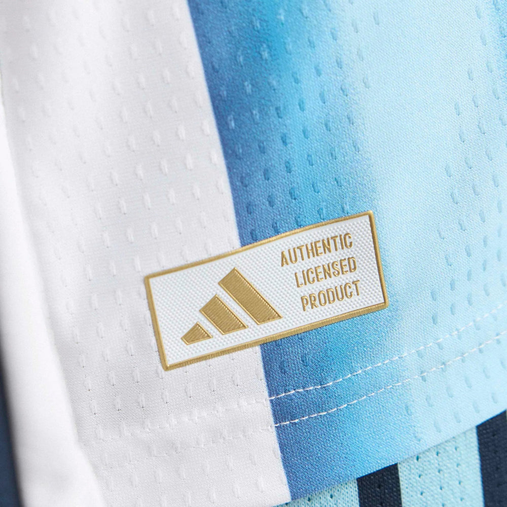 2026 Argentina Men's Authentic Home Long-Sleeve Soccer Jersey  / Adidas