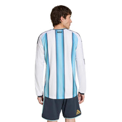 2026 Argentina Men's Authentic Home Long-Sleeve Soccer Jersey  / Adidas