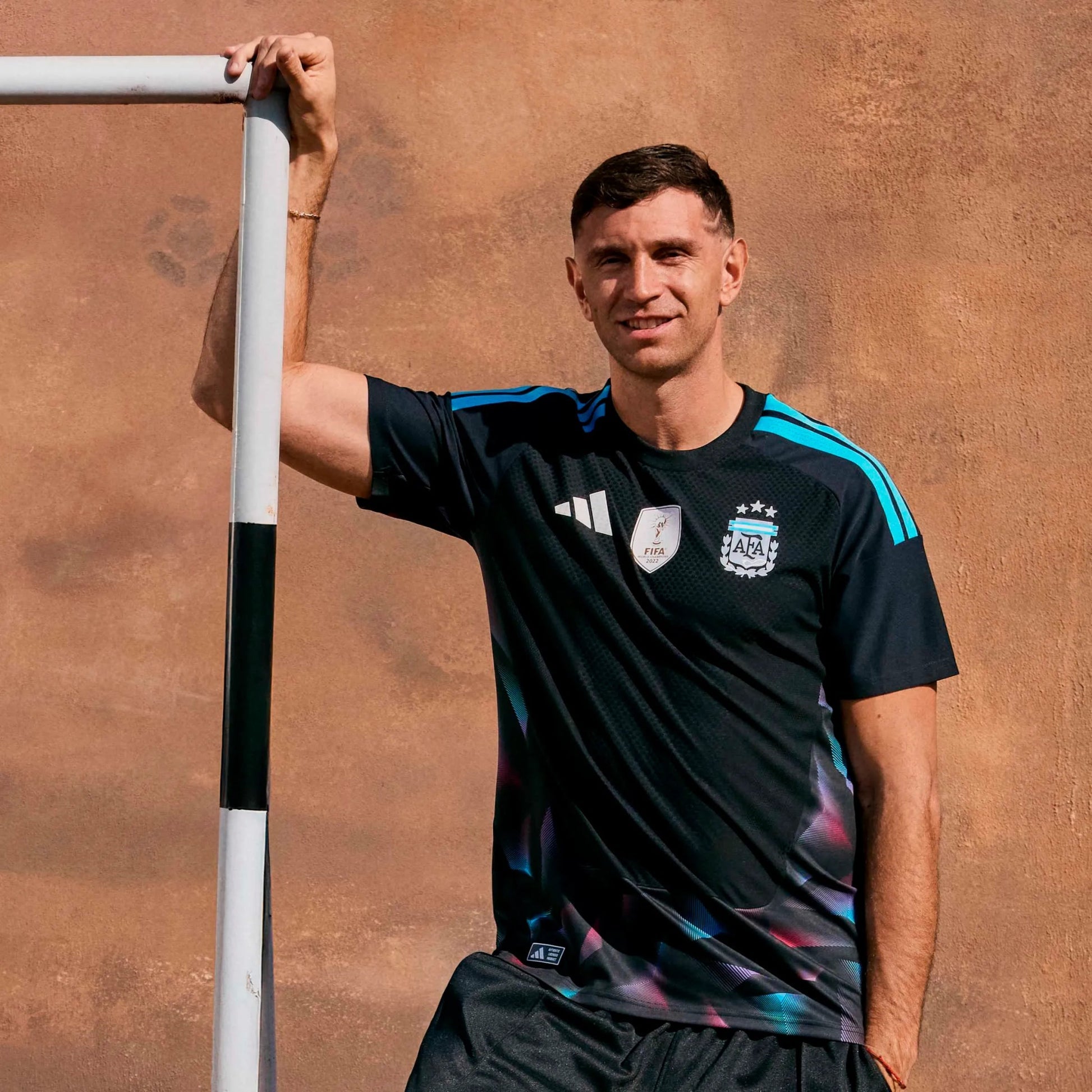 2026 Argentina Men's Stadium Home Goalkeeper Soccer Jersey  / Adidas