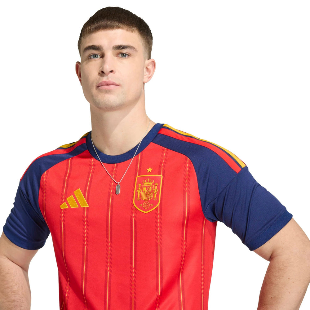 2026 Spain Men's Stadium Home Soccer Jersey  / Adidas
