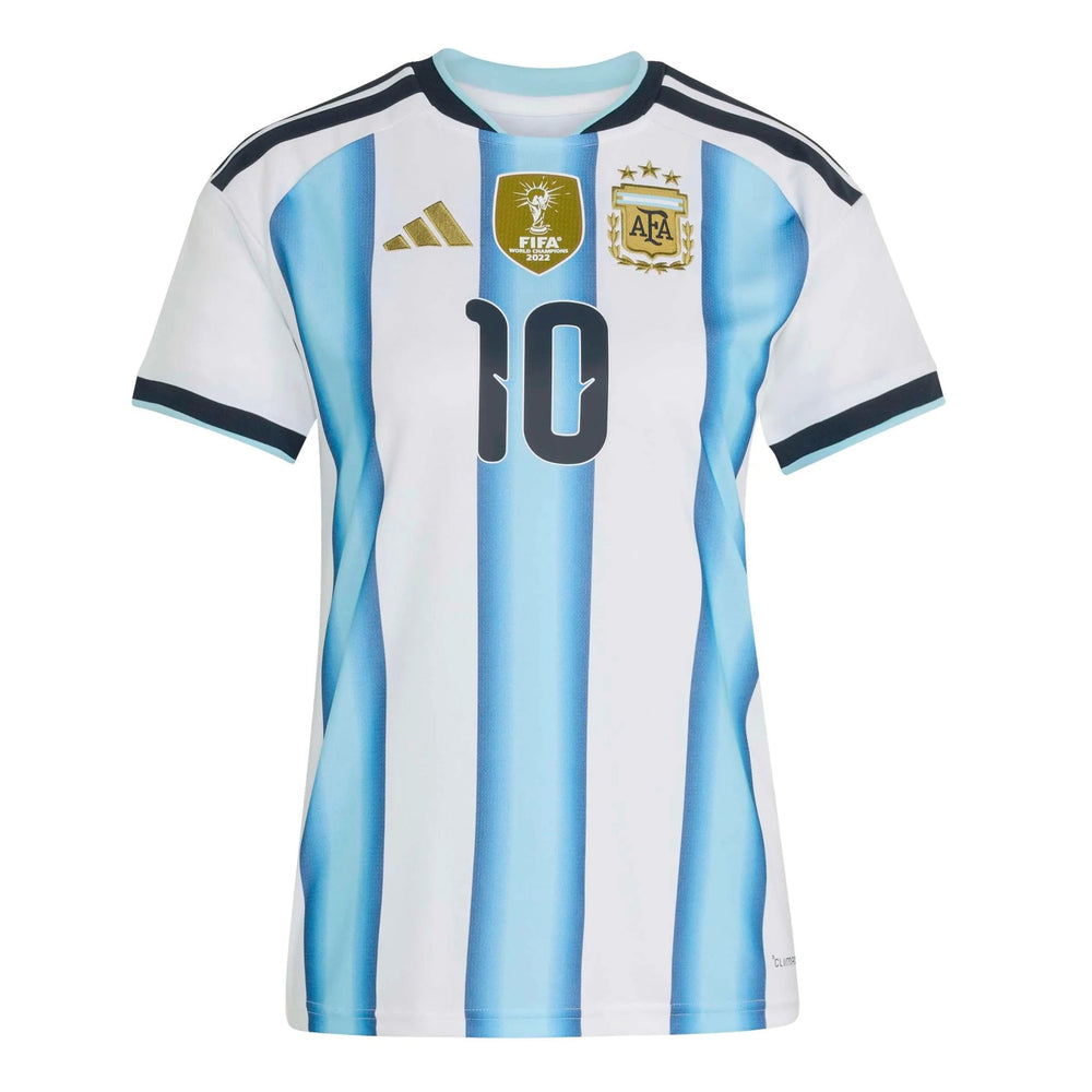 2026 Argentina Women's Stadium Home Messi #10 Soccer Jersey  / Adidas