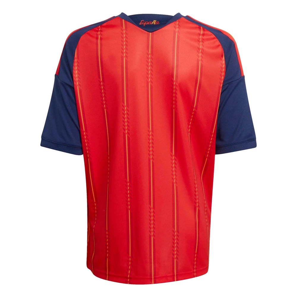2026 Spain Youth Stadium Home Soccer Jersey  / Adidas