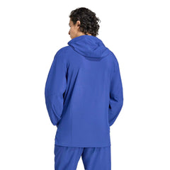 2026 Italy Men's Tiro Travel Full Zip Windbreaker  / Adidas