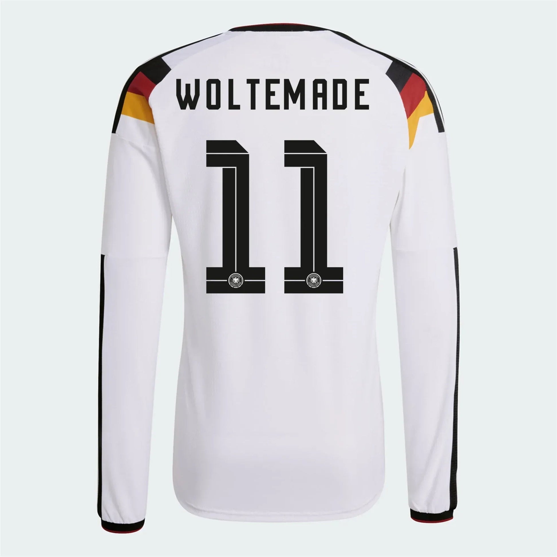 2026 Germany Men's Authentic Home Long-Sleeve Soccer Jersey  / Adidas