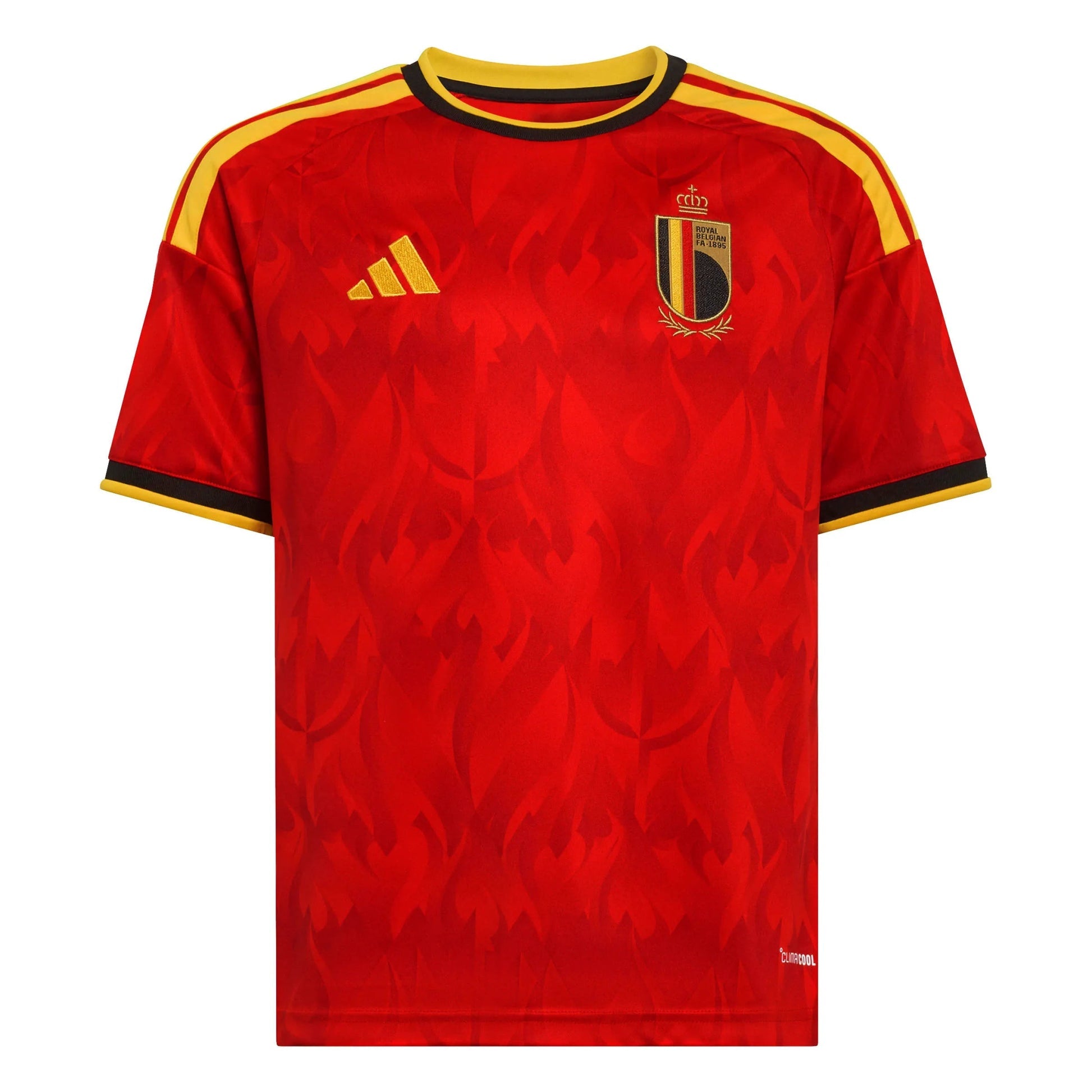 2026 Belgium Youth Stadium Home Soccer Jersey  / Adidas