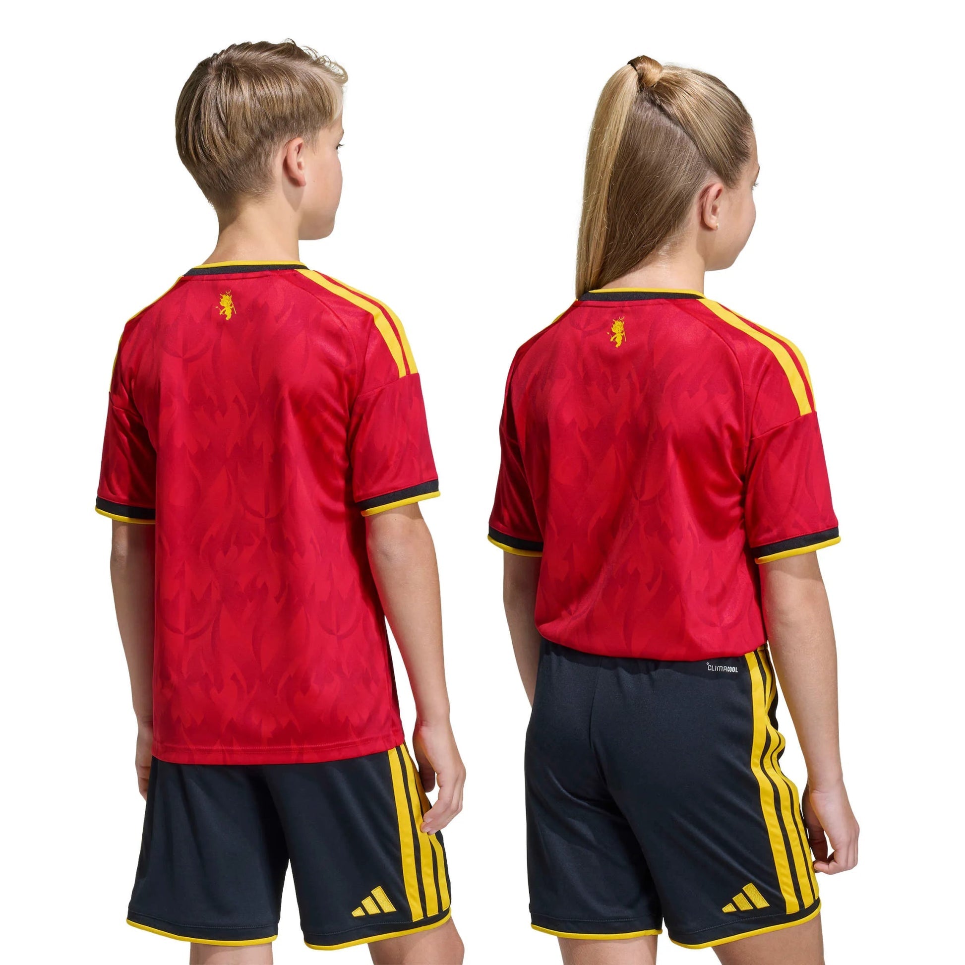 2026 Belgium Youth Stadium Home Soccer Jersey  / Adidas