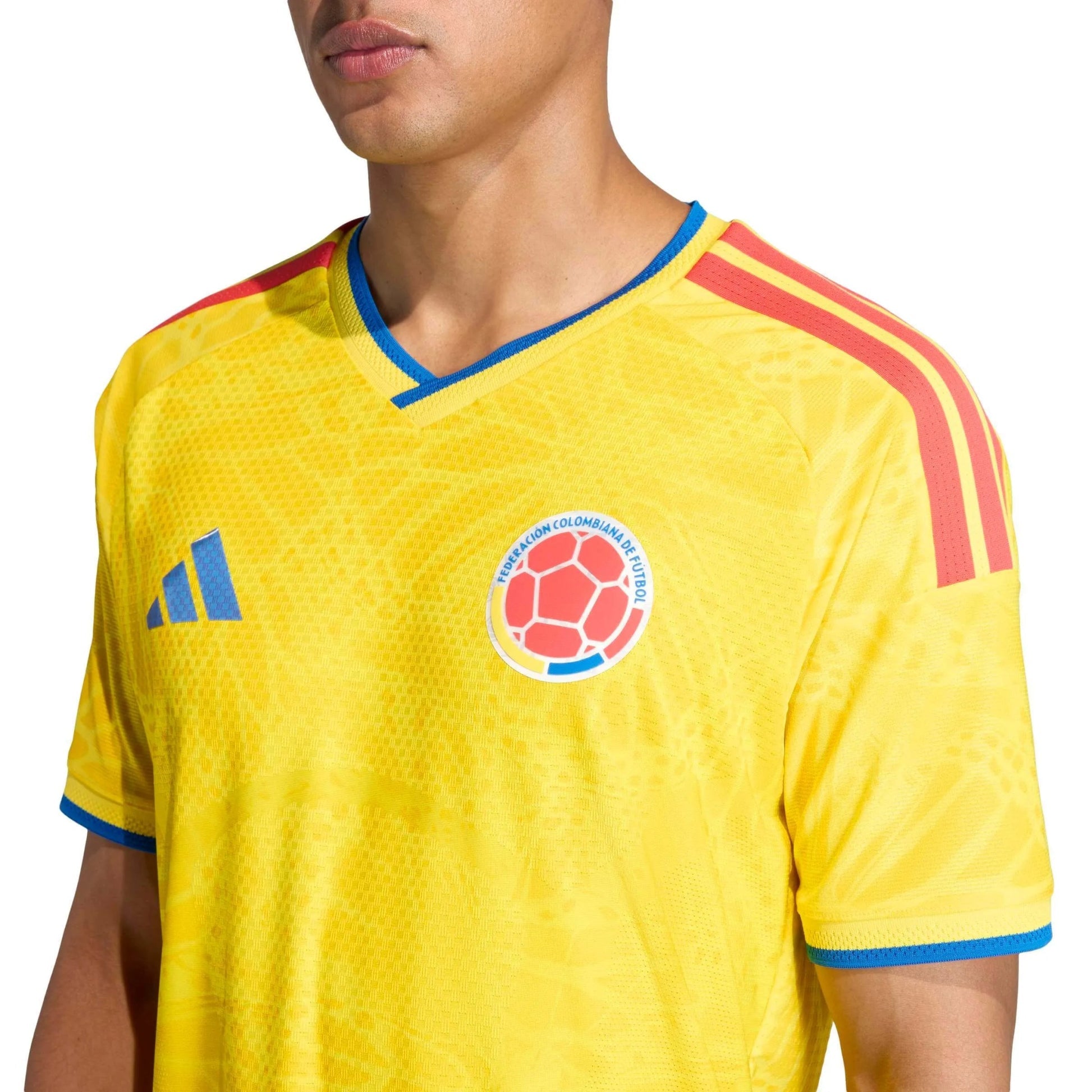 2026 Colombia Men's Authentic Home Soccer Jersey  / Adidas