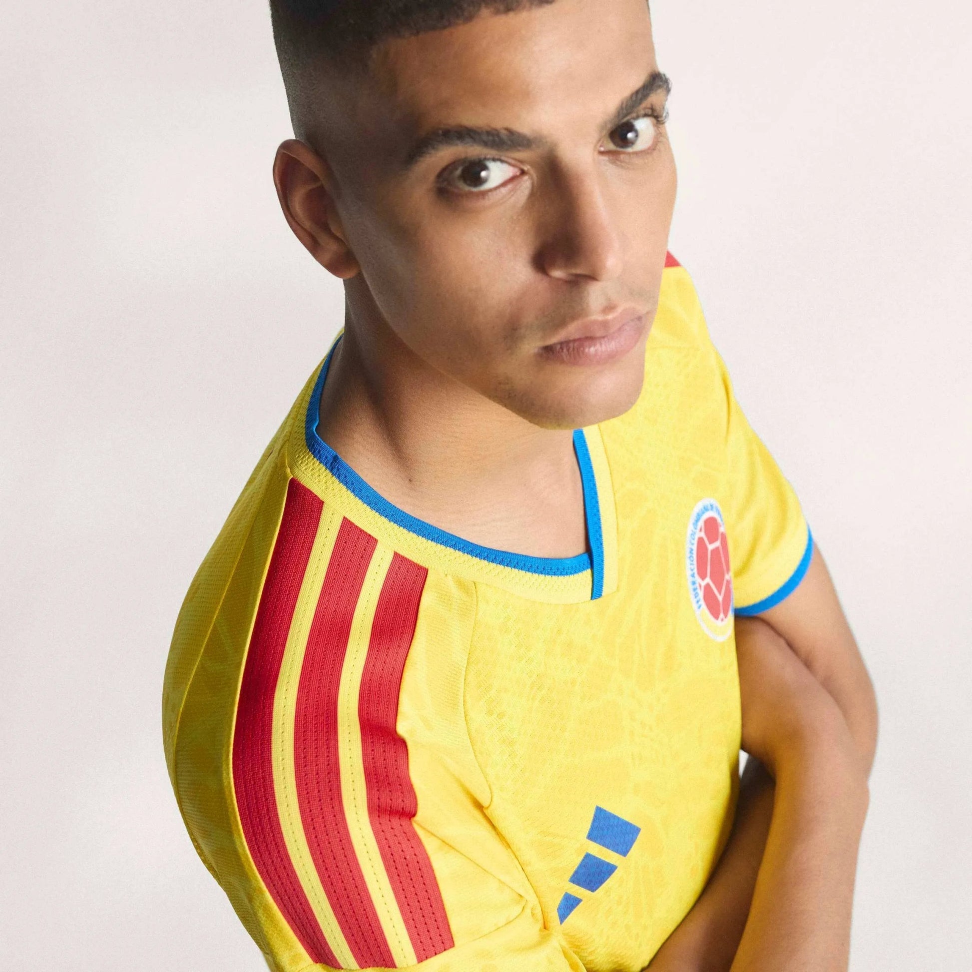 2026 Colombia Men's Authentic Home Soccer Jersey  / Adidas