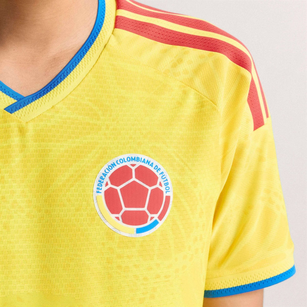 2026 Colombia Men's Authentic Home Soccer Jersey  / Adidas