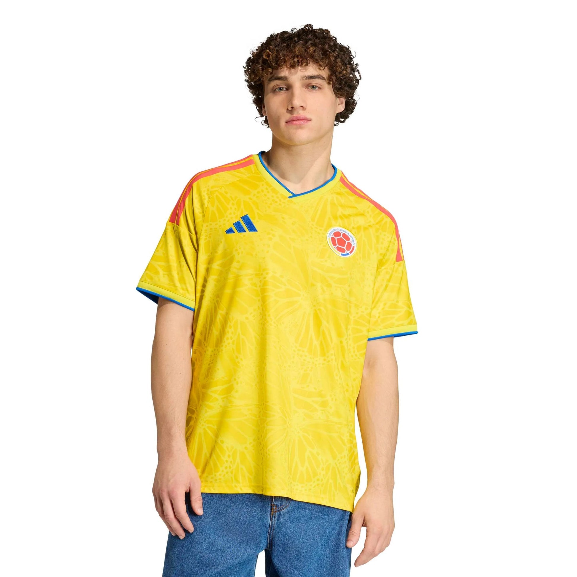 2026 Colombia Men's Stadium Home Soccer Jersey  / Adidas