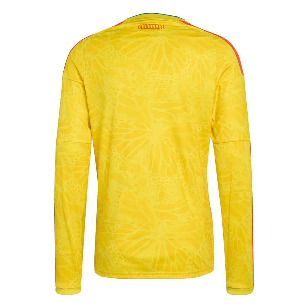 2026 Colombia Men's Stadium Home Long-Sleeve Soccer Jersey  / Adidas
