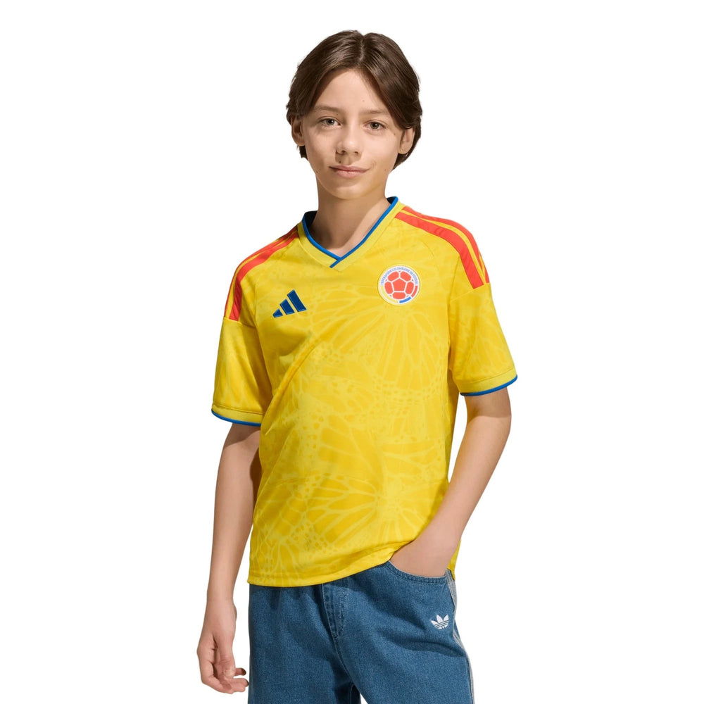 2026 Colombia Youth Stadium Home Soccer Jersey  / Adidas