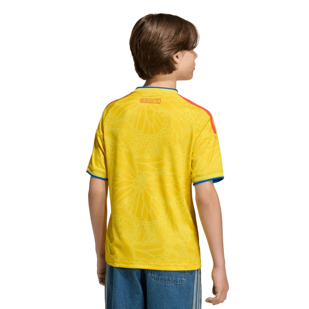 2026 Colombia Youth Stadium Home Soccer Jersey  / Adidas