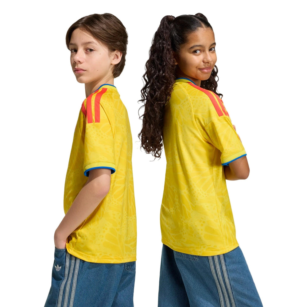 2026 Colombia Youth Stadium Home Soccer Jersey  / Adidas
