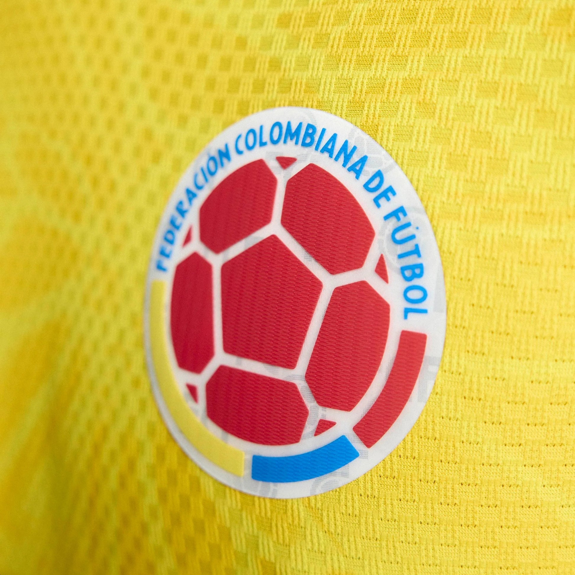 2026 Colombia Men's Authentic Home Long-Sleeve Soccer Jersey  / Adidas