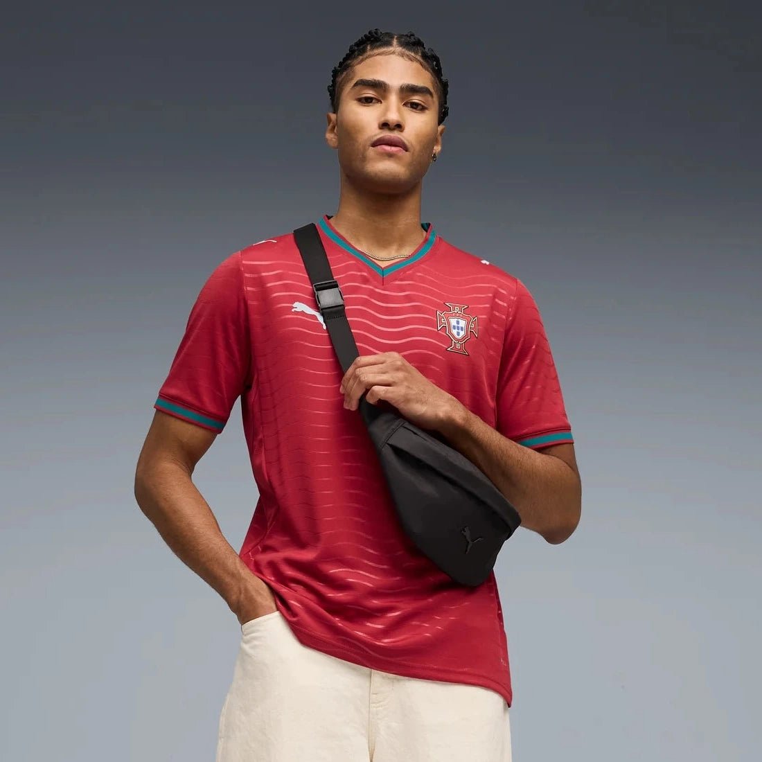 2026 Portugal Men's Stadium Home Soccer Jersey  / Puma