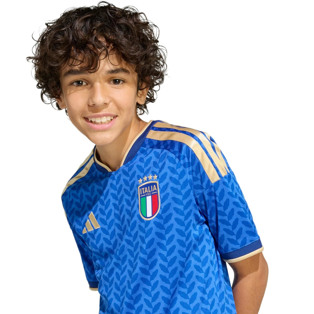 2026 Italy Youth Stadium Home Soccer Jersey  / Adidas