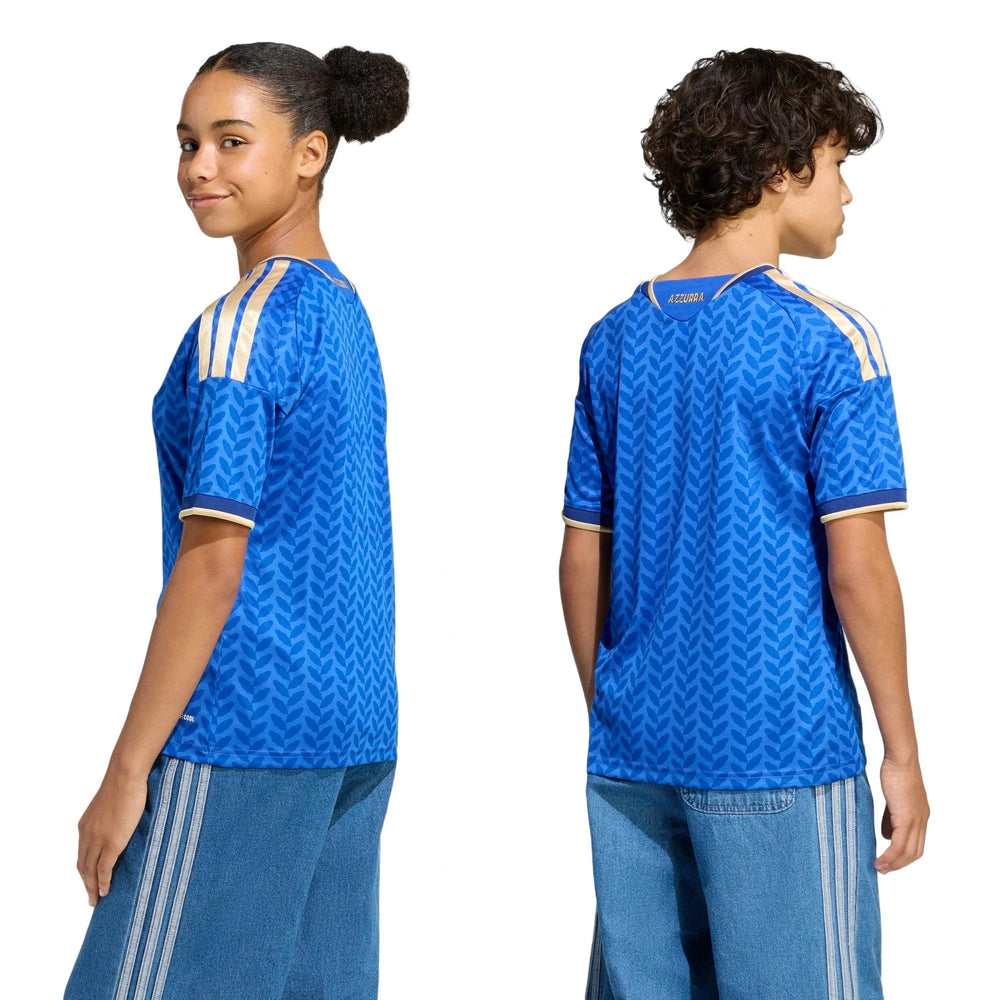 2026 Italy Youth Stadium Home Soccer Jersey  / Adidas