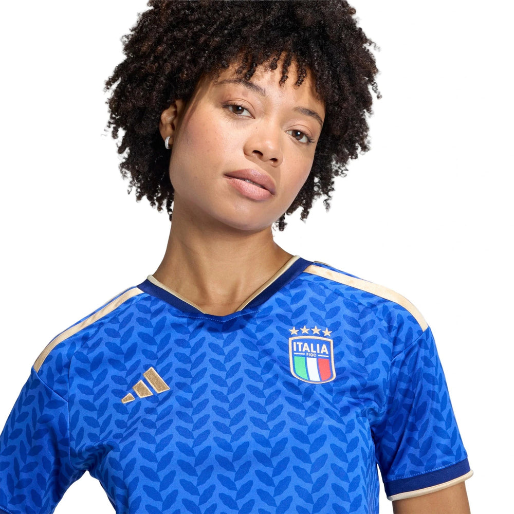 2026 Italy Women's Stadium Home Cropped Soccer Jersey  / Adidas