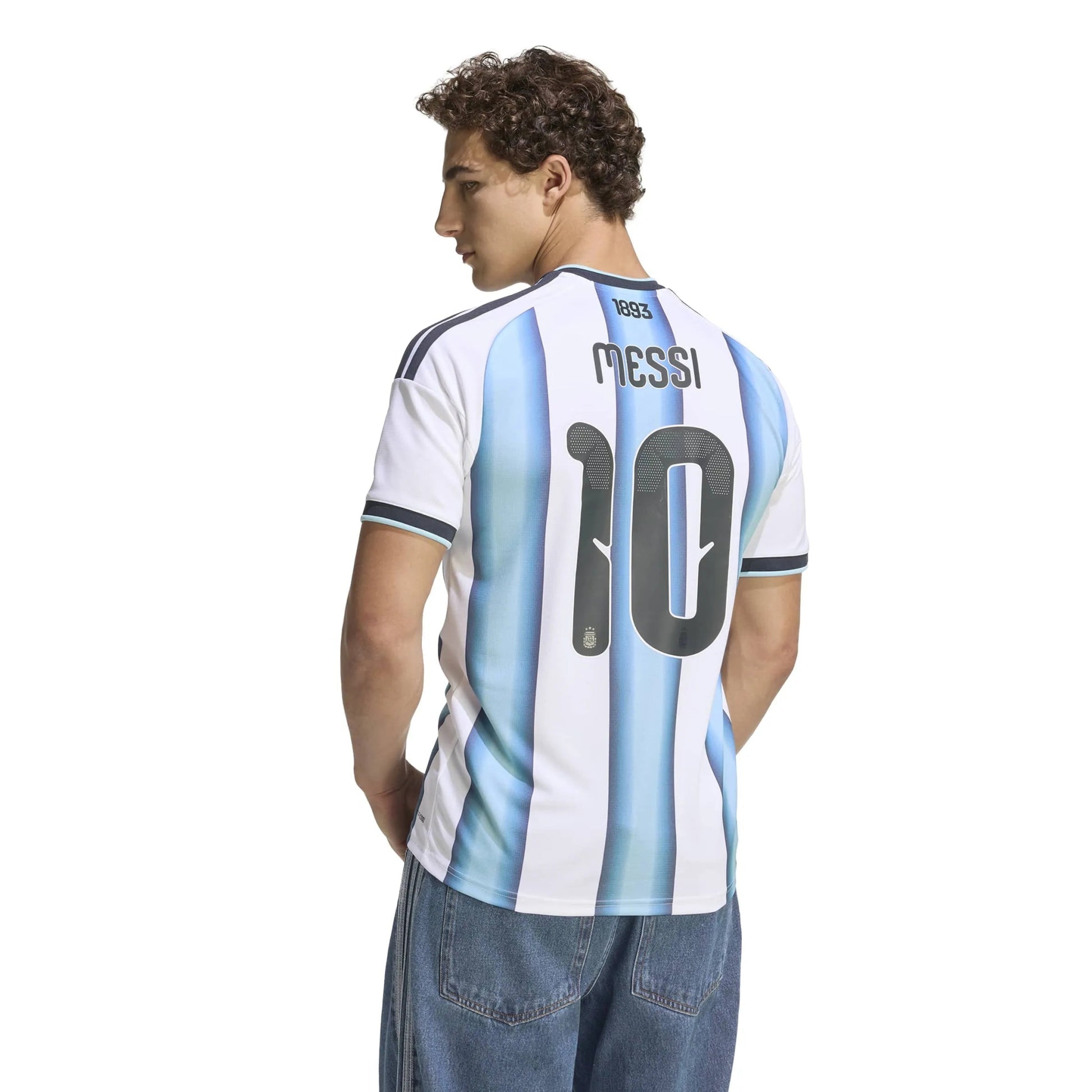 2026 Argentina Men's Stadium Home Messi #10 Soccer Jersey  / Adidas