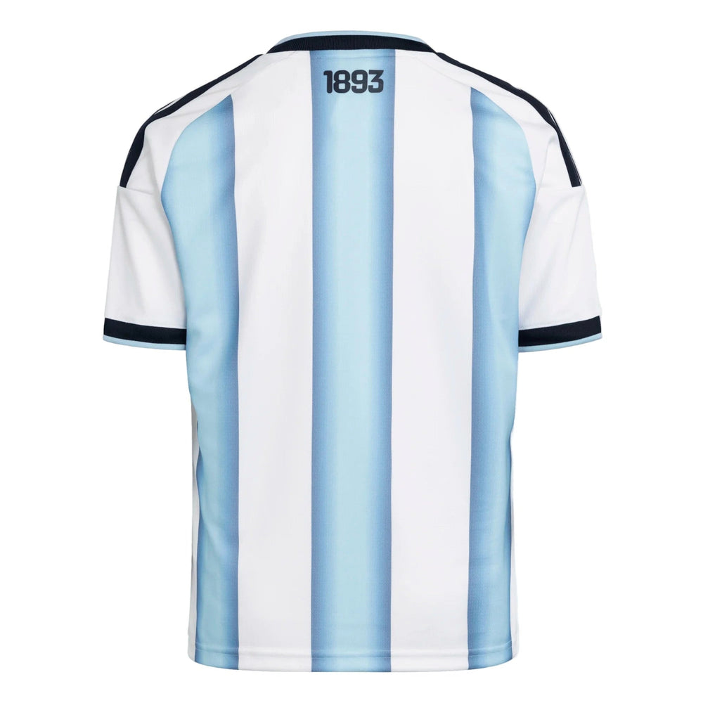 2026 Argentina Youth Stadium Home Soccer Jersey  / Adidas