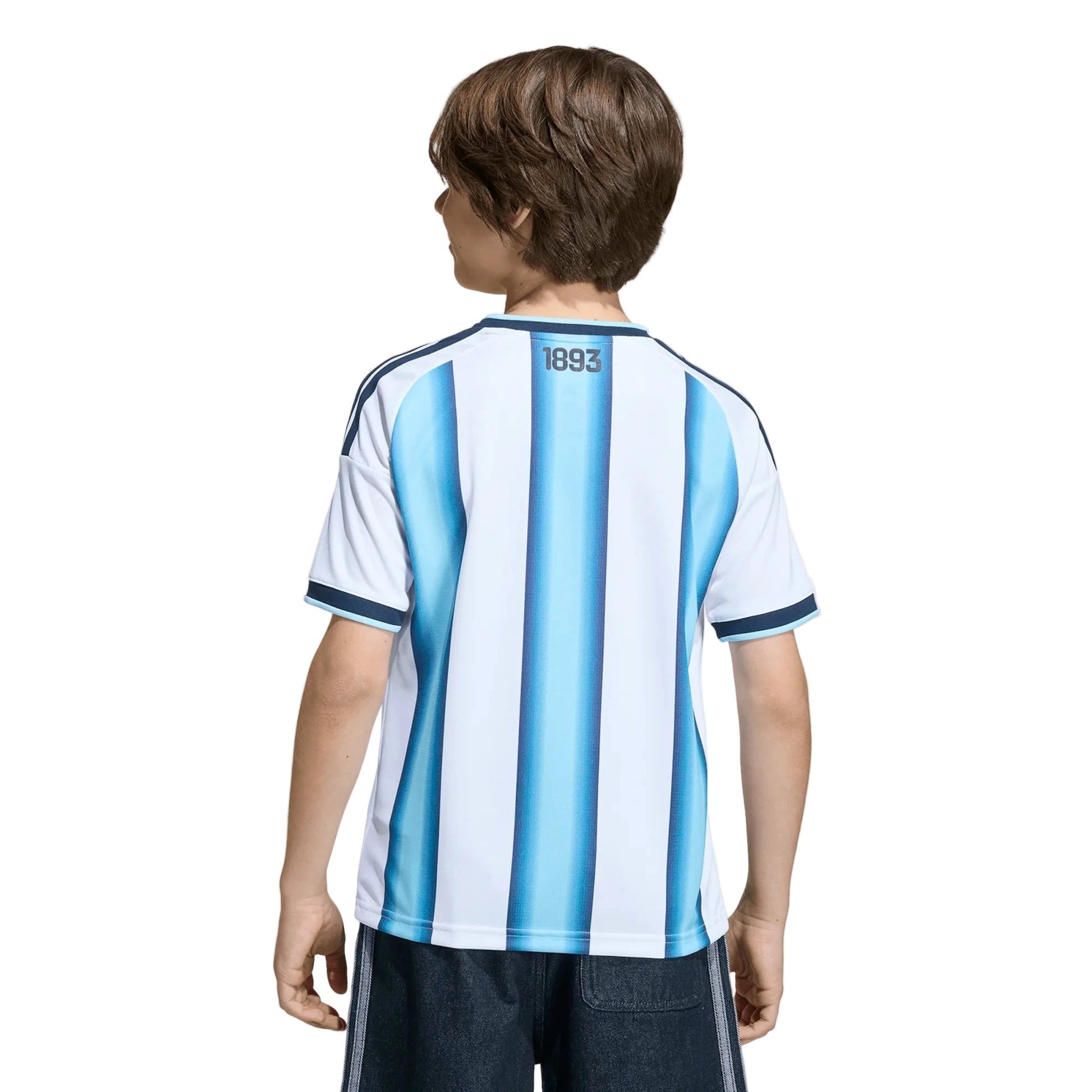 2026 Argentina Youth Stadium Home Soccer Jersey  / Adidas