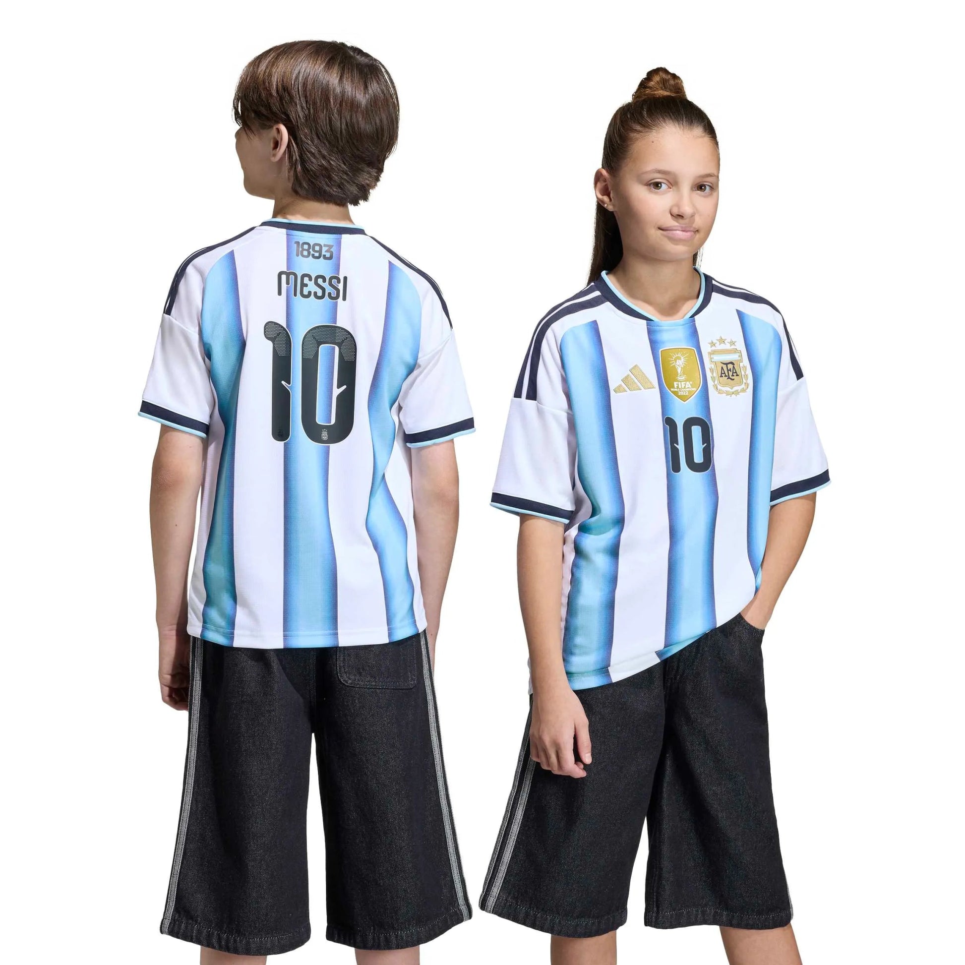 2026 Argentina Youth Stadium Home Messi #10 Soccer Jersey  / Adidas