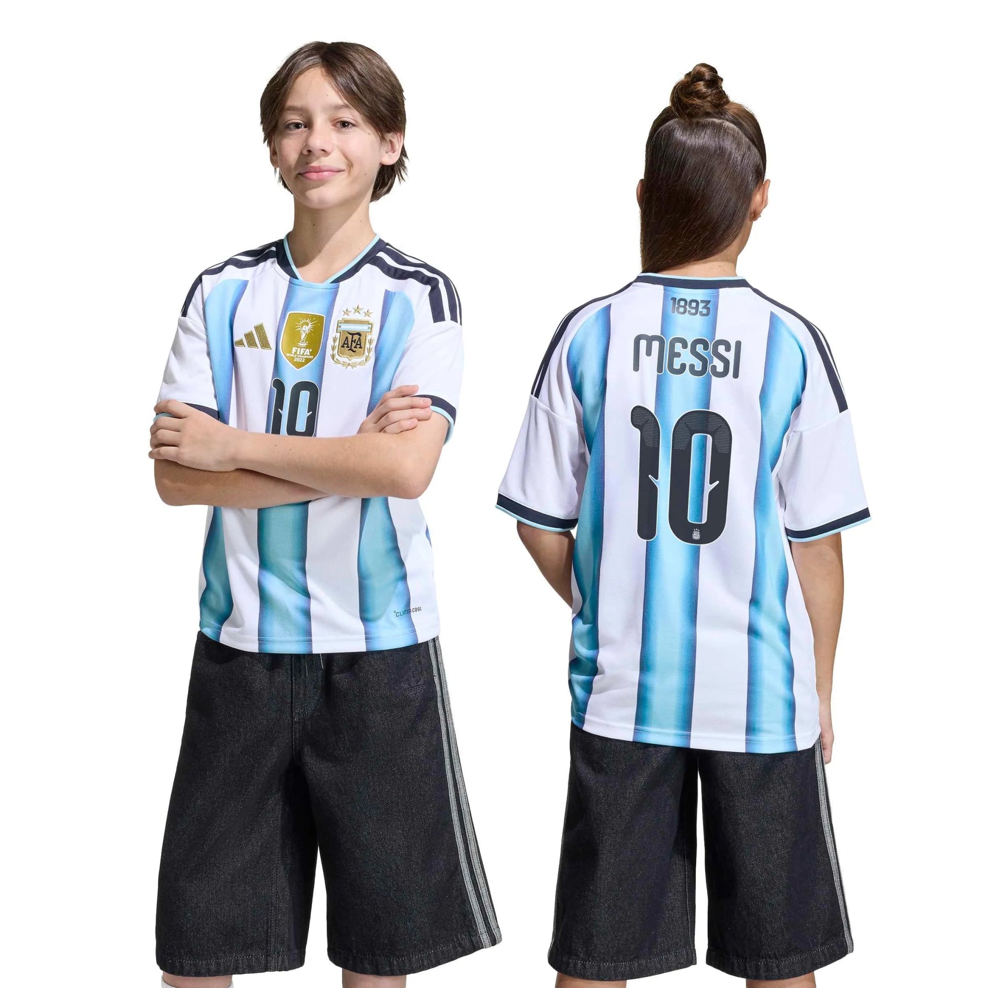 2026 Argentina Youth Stadium Home Messi #10 Soccer Jersey  / Adidas