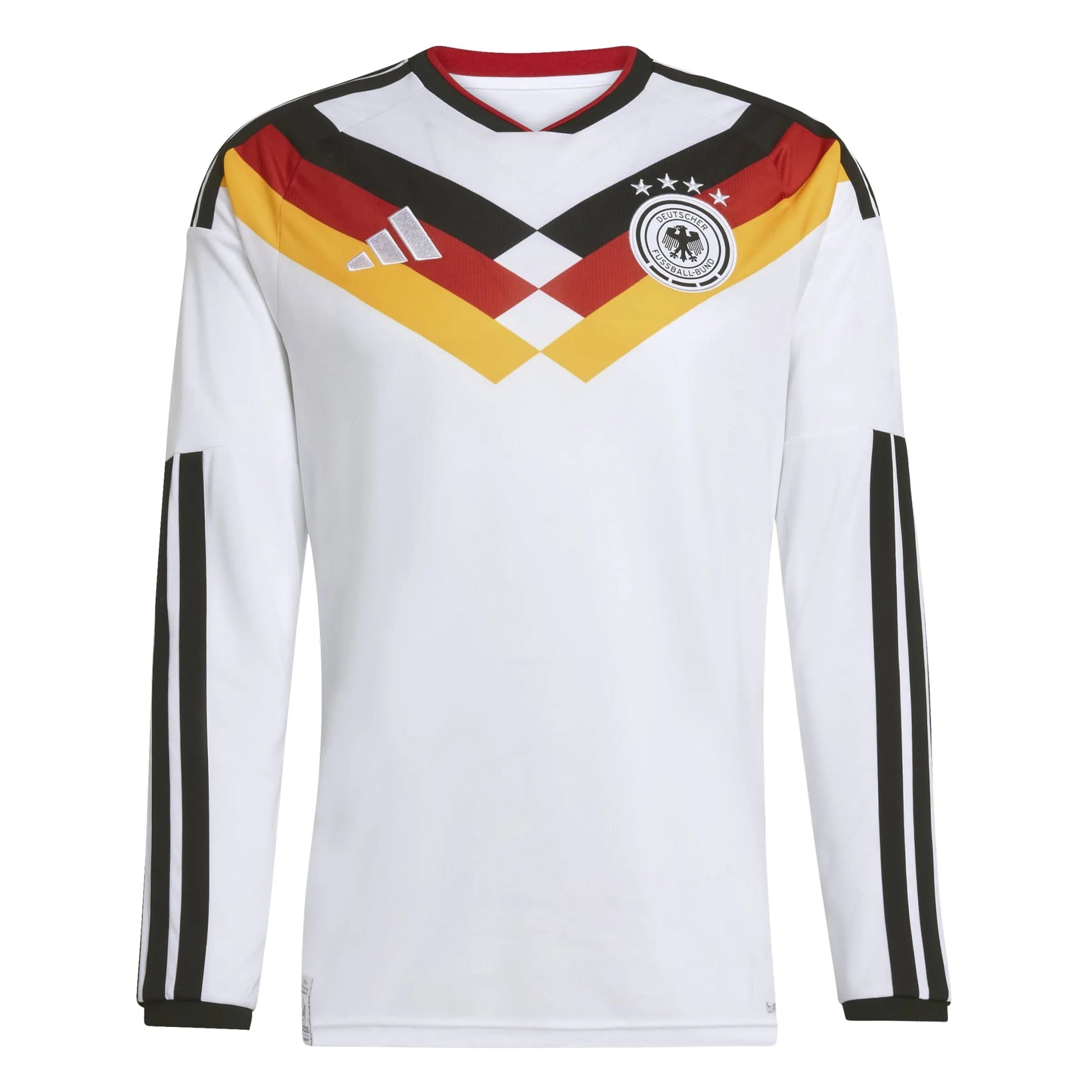 2026 Germany Men's Stadium Home Long-Sleeve Soccer Jersey  / Adidas