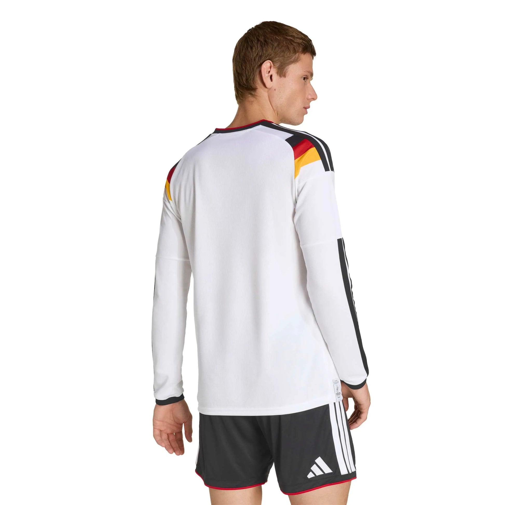 2026 Germany Men's Stadium Home Long-Sleeve Soccer Jersey  / Adidas