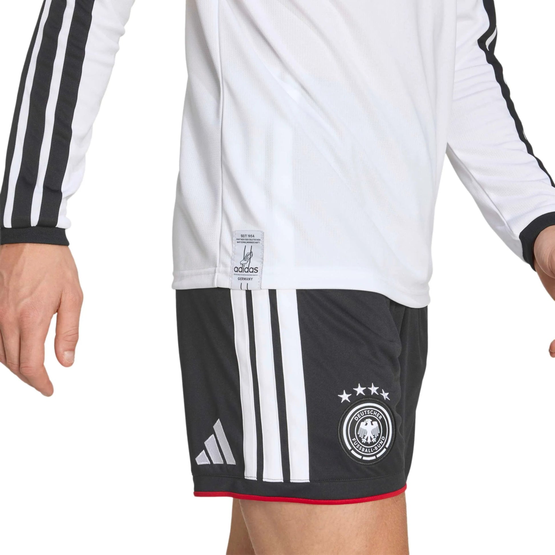 2026 Germany Men's Stadium Home Long-Sleeve Soccer Jersey  / Adidas