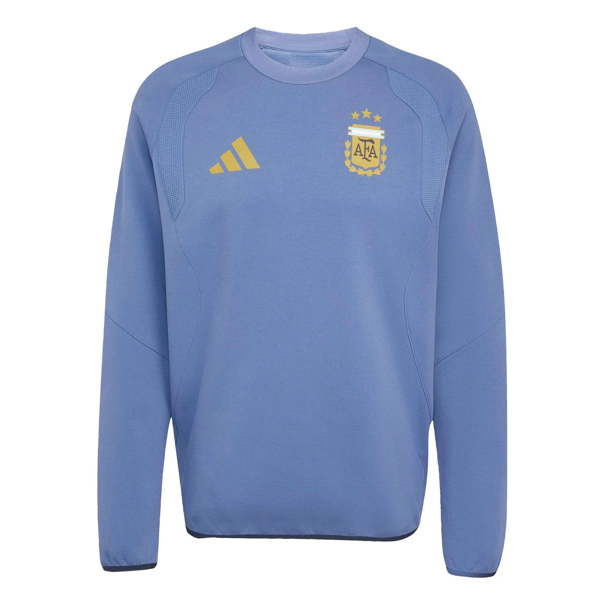 2026 Argentina Men's Tiro Travel Crewneck Sweatshirt  / Adidas