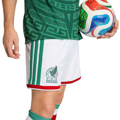2026 Mexico Men's Stadium Home Shorts  / Adidas