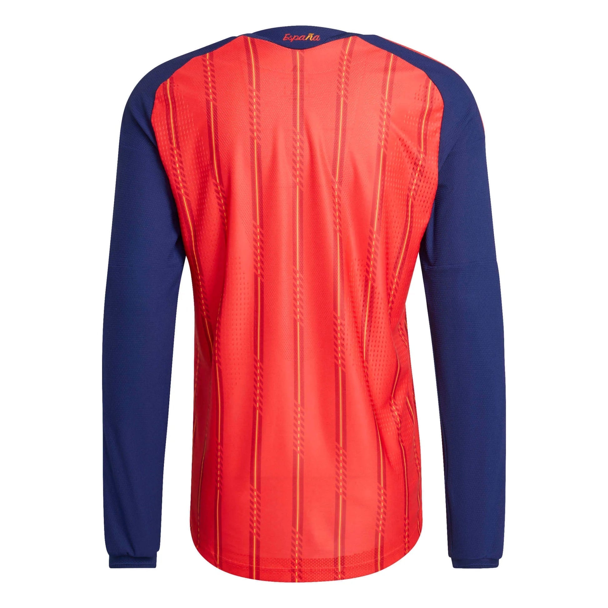 2026 Spain Men's Authentic Home Long-Sleeve Soccer Jersey  / Adidas