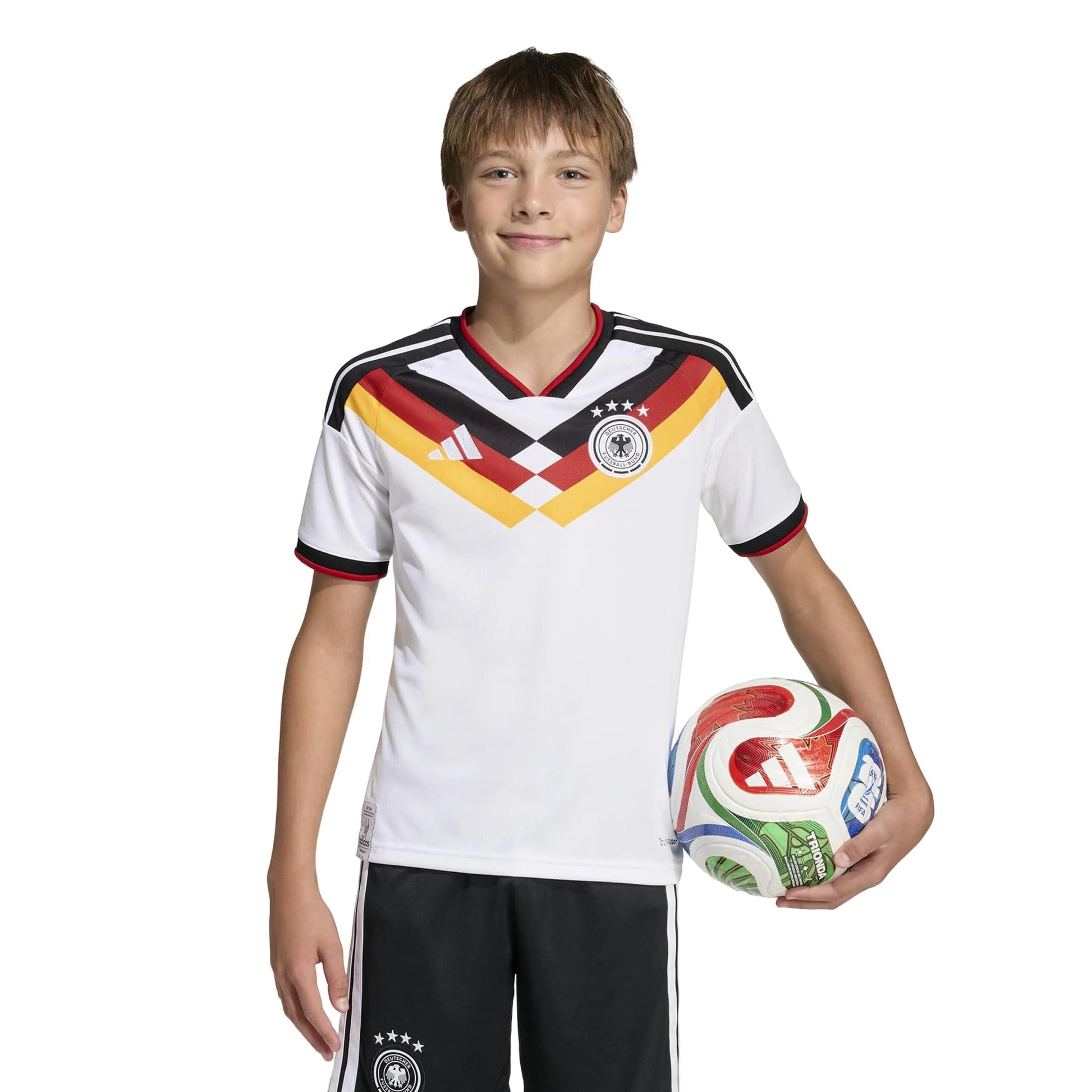 2026 Germany Youth Stadium Home Soccer Jersey  / Adidas