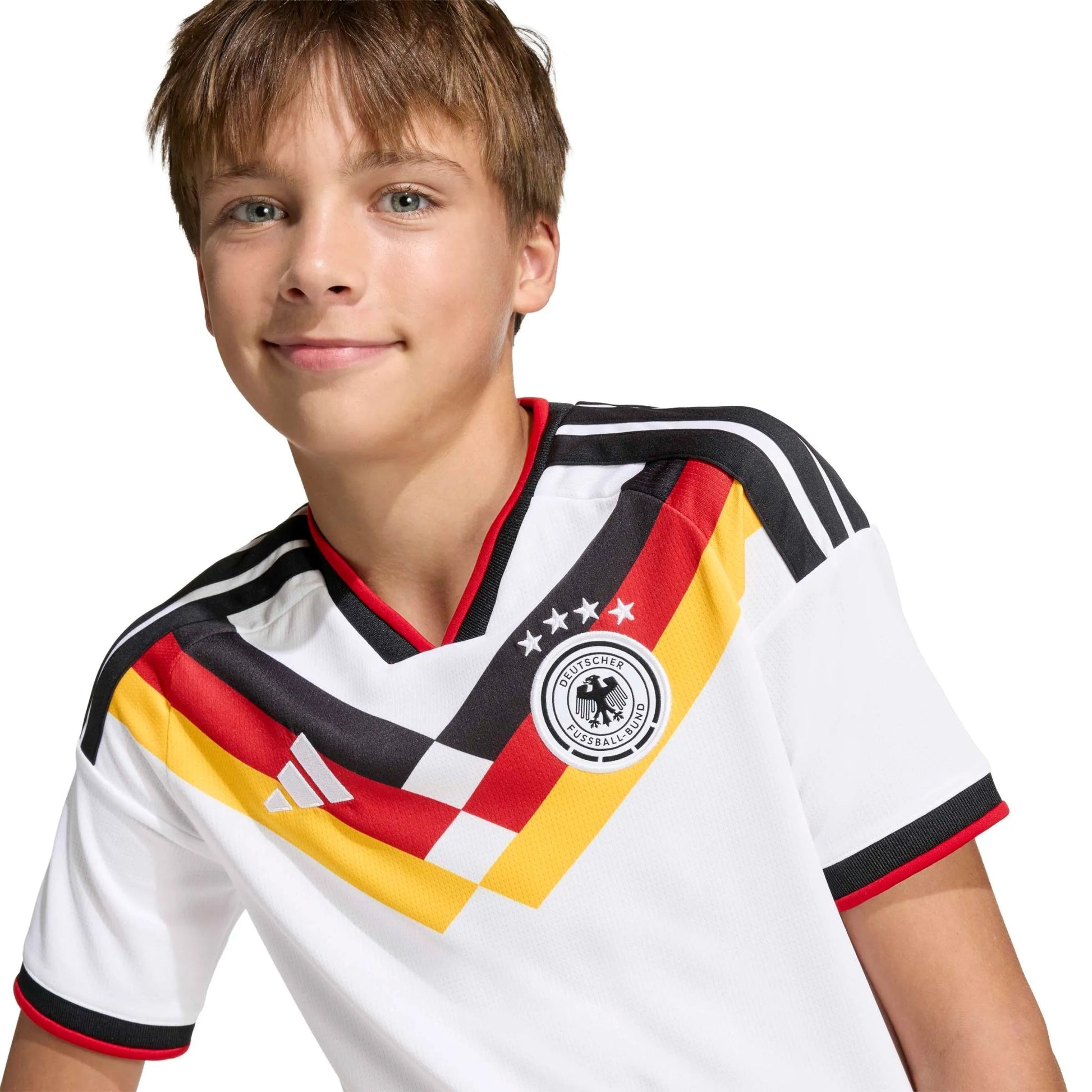 2026 Germany Youth Stadium Home Soccer Jersey  / Adidas