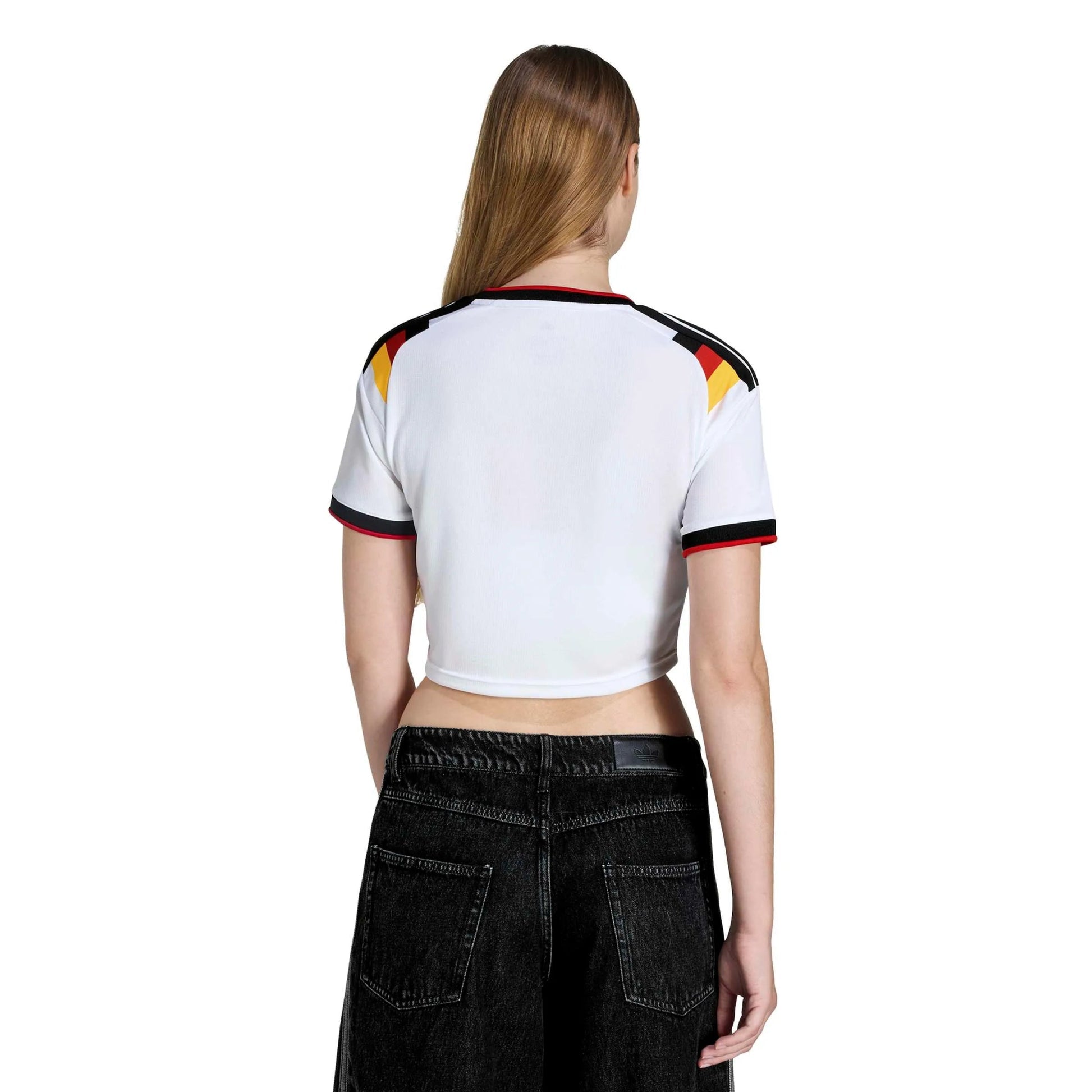 2026 Germany Women's Stadium Home Cropped Soccer Jersey / Adidas