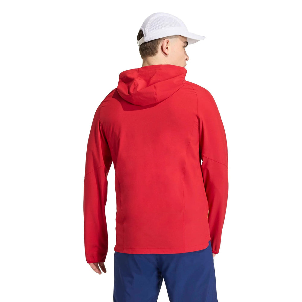 2026 Spain Men's Tiro Travel Full Zip Windbreaker  / Adidas