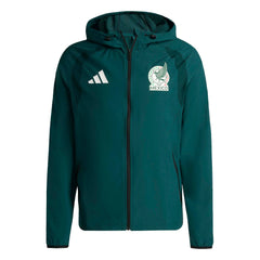 2026 Mexico Men's Tiro Travel Full Zip Windbreaker  / Adidas
