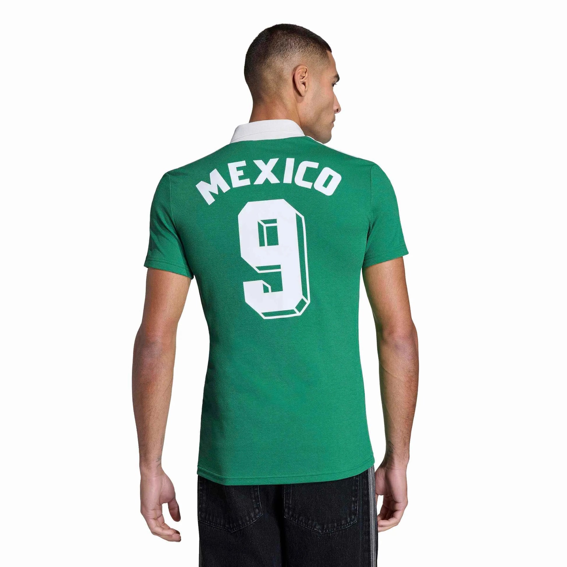 1986 Mexico Men's Retro Stadium Home Soccer Jersey  / Adidas