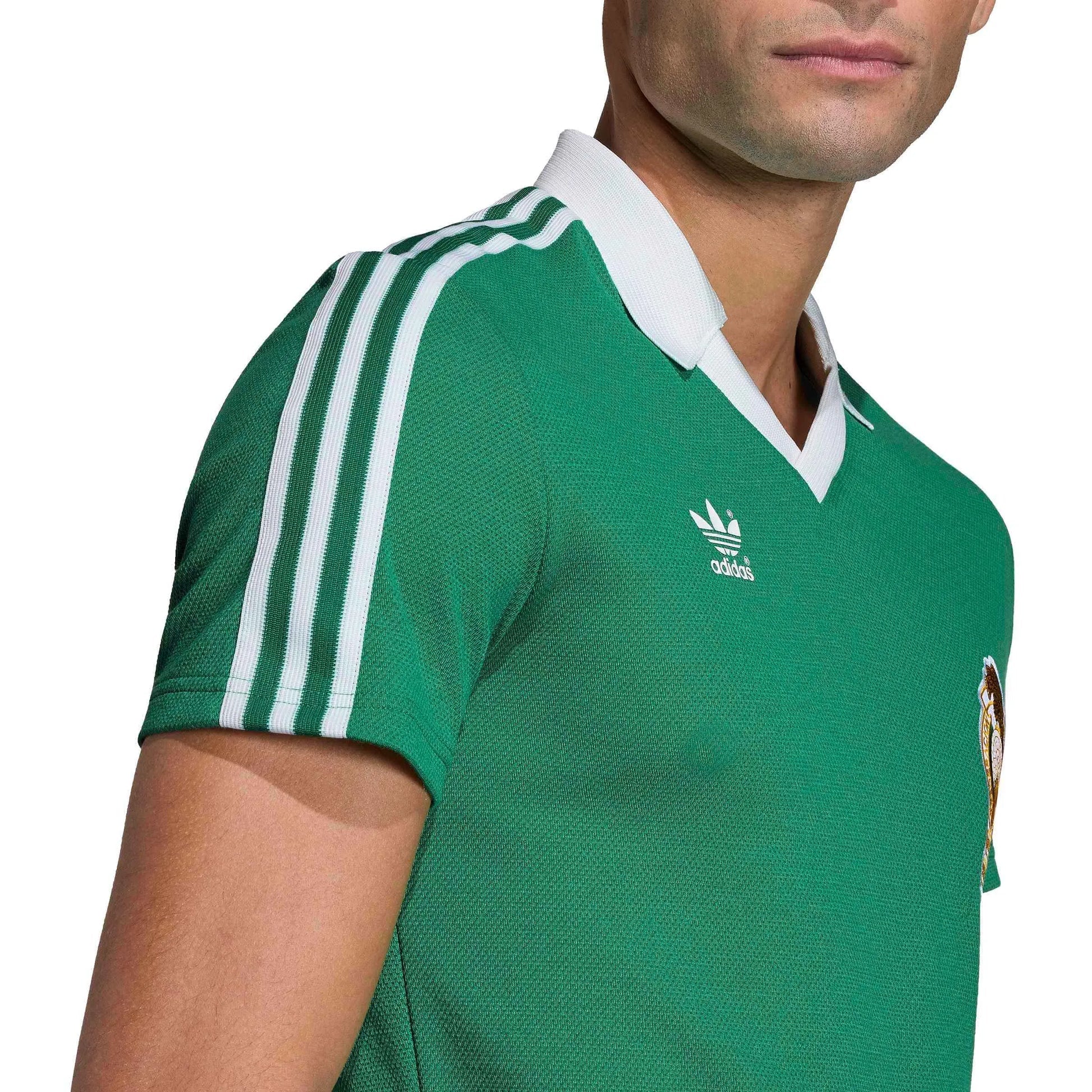 1986 Mexico Men's Retro Stadium Home Soccer Jersey  / Adidas