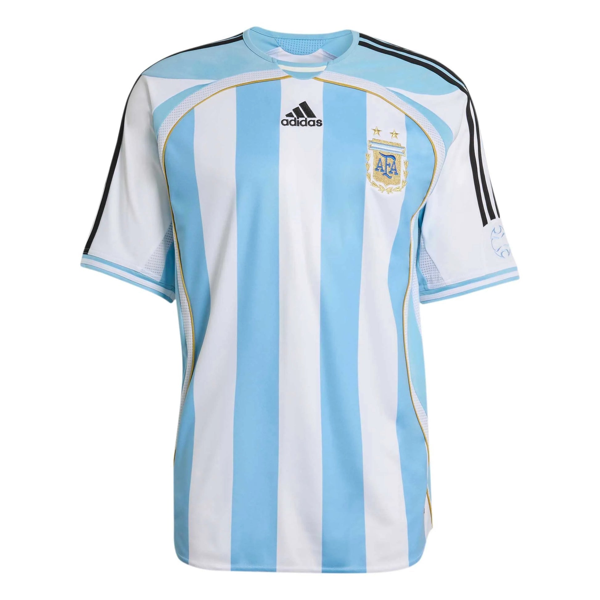 2006 Argentina Men's Retro Stadium Home Soccer Jersey  / Adidas