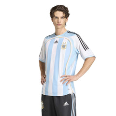 2006 Argentina Men's Retro Stadium Home Soccer Jersey  / Adidas