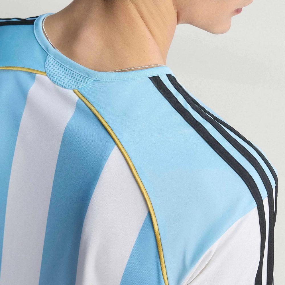 2006 Argentina Men's Retro Stadium Home Soccer Jersey  / Adidas
