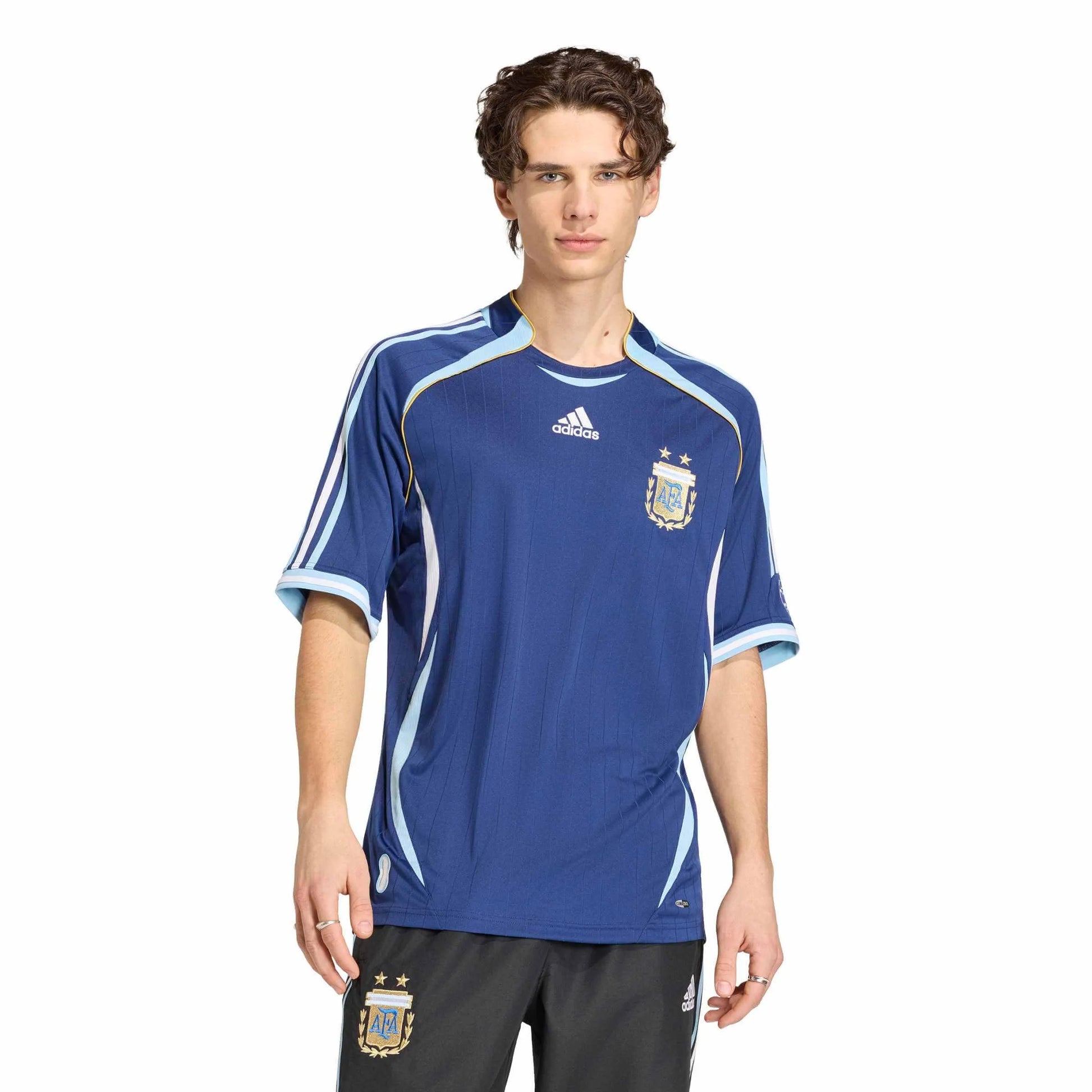 2006 Argentina Men's Retro Stadium Away Soccer Jersey  / Adidas