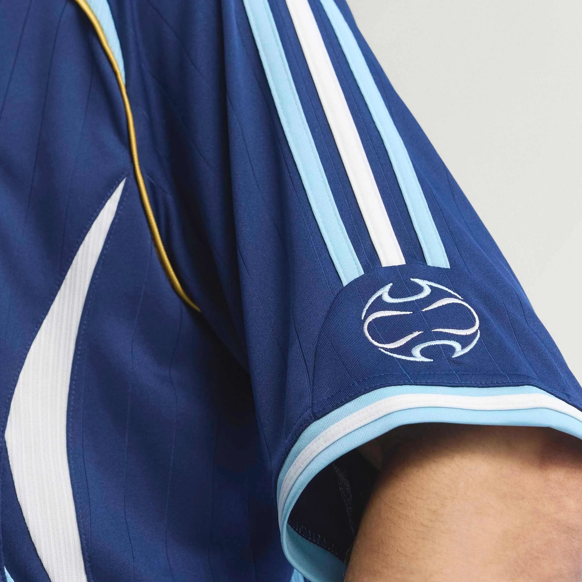 2006 Argentina Men's Retro Stadium Away Soccer Jersey  / Adidas